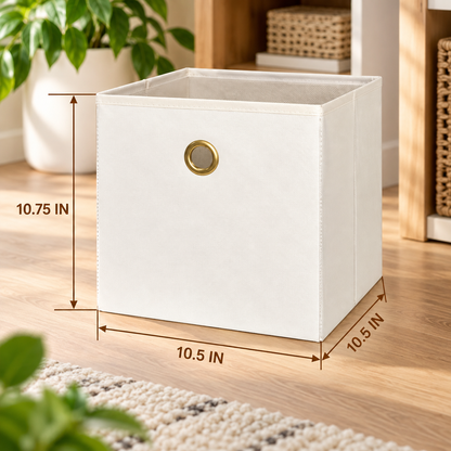 4-Pack Collapsible Fabric Storage Bins