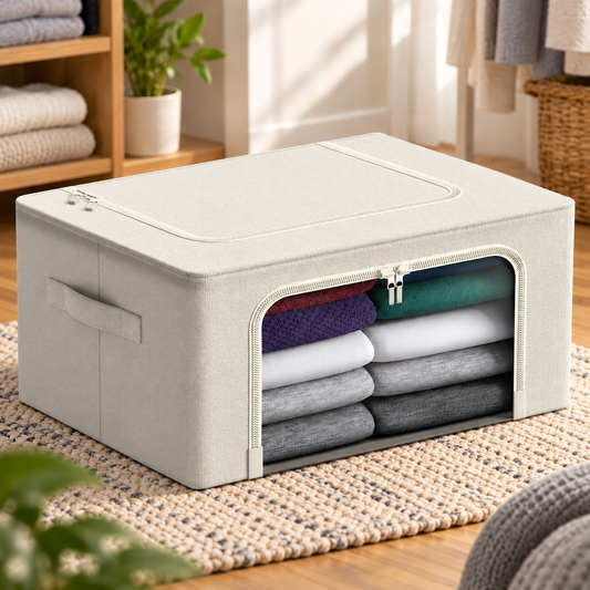 Stackable Foldable Clothes Storage Box