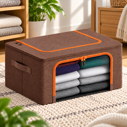 Stackable Foldable Clothes Storage Box