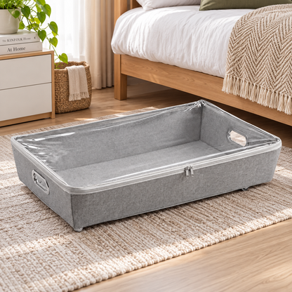 Rolling Under-Bed Storage Organizer