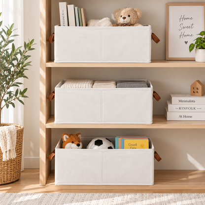Foldable Fabric Closet Storage Bins