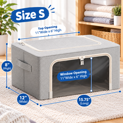 Stackable Foldable Clothes Storage Box